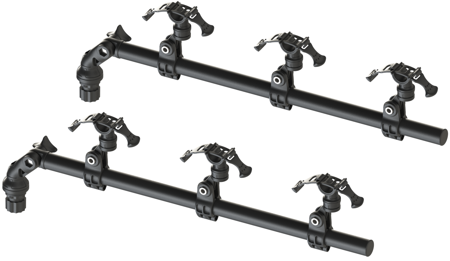 Rod rack for three rods (pair) 15 3/4 inches – BORIKA North America