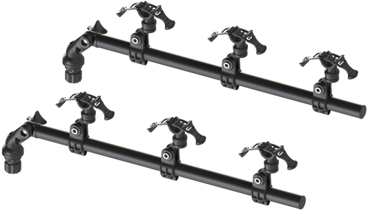 Rod rack for three rods (pair) 15 3/4 inches